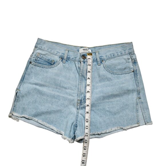 Forever 21 Light Wash Jean Shorts, size 28 - Picture 9 of 10